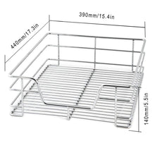 Select nice evergohome roll out kitchen cabinet organizer adjustable chrome pull out cabinet organizer heavy duty side mount single sliding shelf suitable for 20 inches wide kitchen cabinet external