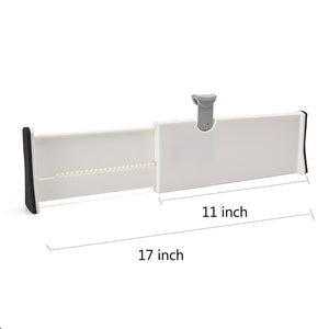 Discover the gadent adjustable expandable drawer dividers best for kitchen clothes dresser bathroom bedroom desk baby drawer beige color