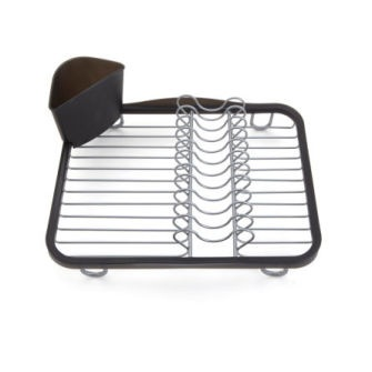 Sinkin Dish Rack, Nickel/Black