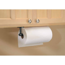Related idesign orbinni wall mounted metal paper towel holder roll organizer for kitchen bathroom craft room set of 1 matte black