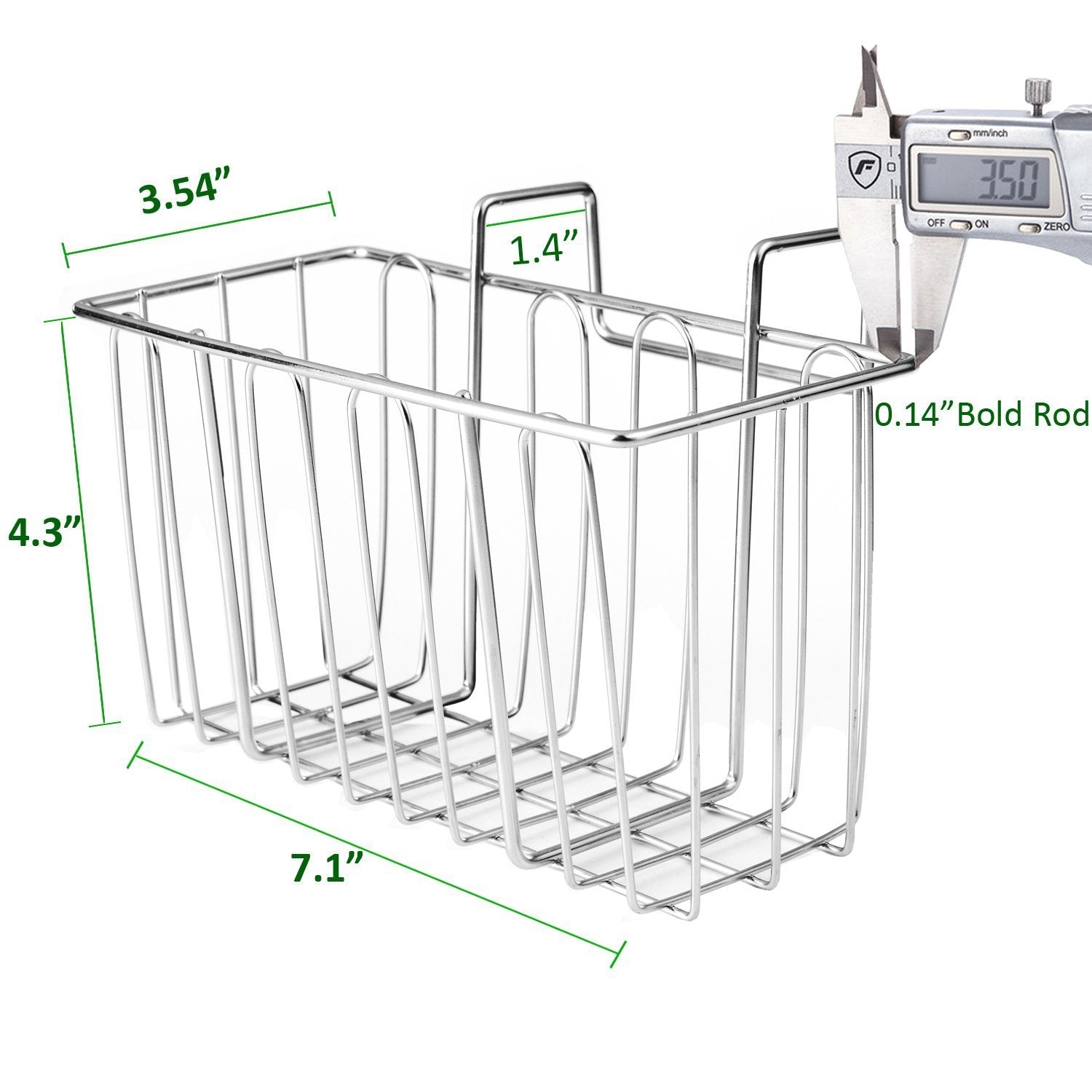 Top rated aceen kitchen sink sponge holder 304 stainless steel sink caddy organizer liquid drainer storage basket for sponge soap brush dishwashing accessories