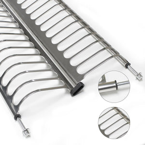 Discover the modern 2 tier kitchen folding dish drying dryer rack 35 4 for cabinet stainless steel drainer plate bowl storage organizer holder