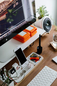 Buy now gather modular desk organizer extension kit by ugmonk minimalistic wooden desktop sorter organize your workspace office supplies kitchen or bedroom