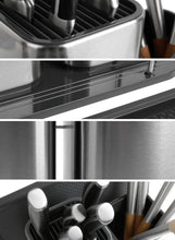 Discover the elfrhino utensils holder with cooking utensils set knives block utensils container flatware caddy cookware cutlery multipurpose kitchen storage crock slotted spoon spatula spaghetti server set of 10