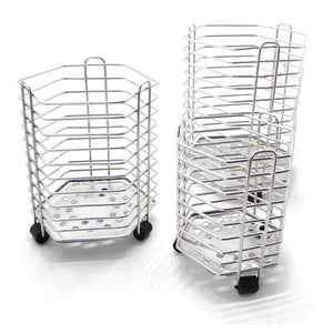 Heavy duty bignay stainless steel kitchen utensil holder caddy holder brushed stainless steel cookware cutlery utensil holder pack of 3