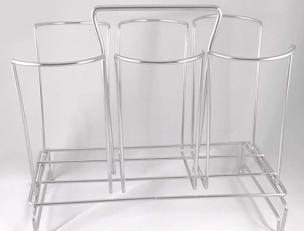Best seller  bottle drainer drying rack for 6 large water bottles mason jars cutting boards plastic bags fits most beer bottles glass water bottles wine plastic stainless steel bottles countertop kitchen baby