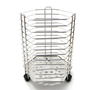 Home bignay stainless steel kitchen utensil holder caddy holder brushed stainless steel cookware cutlery utensil holder pack of 3