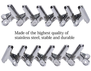 Results misika chip bag clips set of 12 wide 3 inch stainless steel air tight seal grip food clips bags coffee kitchen home usage office a