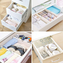 Discover the best diommell 4 pack adjustable dresser drawer dividers organizers plastic expandable drawer organization separators for kitchen bedroom closet bathroom and office drawers white