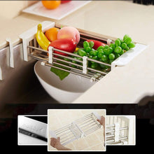 Organize with shelf liners kitchen shelf stainless steel kitchen sink shelf drain rack under drain sink drain rack kitchen utensil storage organization color silver size 57189 5cm