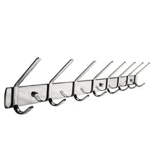 Discover the webi sus304 heavy duty 8 peg large coat hat hooks robe bath kitchen towel utensil utility garment rack hanger rail holder wall mount bedroom entryway garage bathroom home organization polished