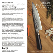Top rated shun classic 6 serrated utility knife with ebony pakkawood handle and vg max blade steel single bevel blade with serrations to tackle tougher foods multi purpose kitchen knife handcrafted in japan