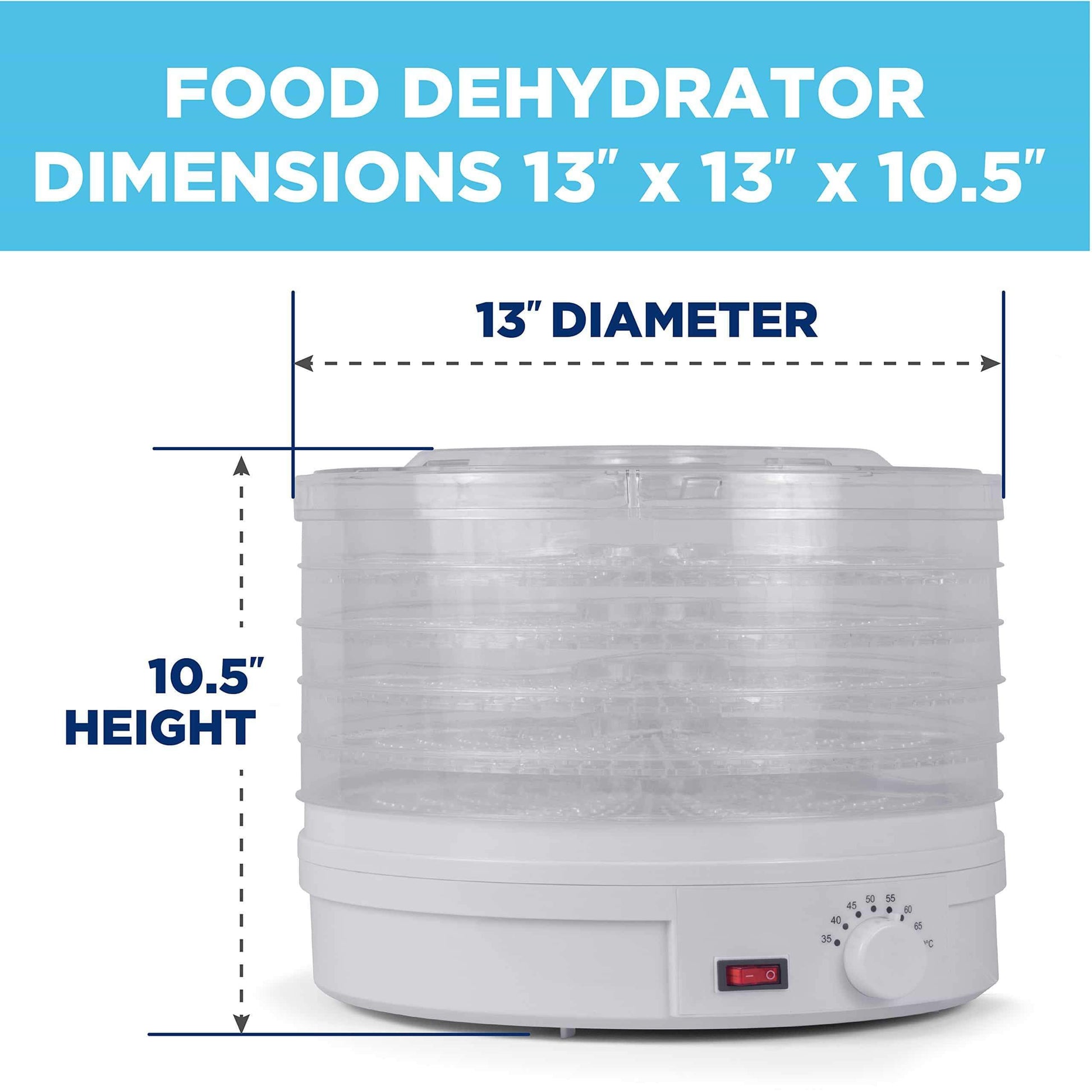 On amazon westinghouse food dehydrator beef jerky maker food preservation device food dehydration machine dried fruits and vegetables maker countertop small kitchen appliance wfd101w white