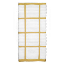 Discover the all clad textiles 100 percent combed terry loop cotton kitchen towel oversized highly absorbent and anti microbial 17 inch by 30 inch checked dijon yellow