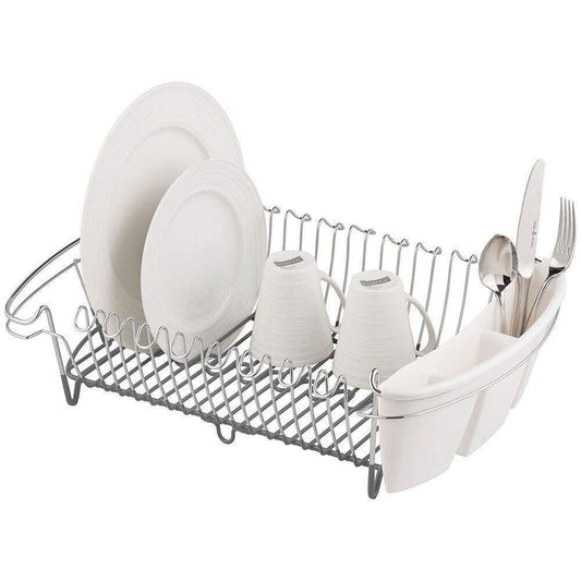 Avanti Deluxe Chrome Fishbone Dish Rack Large