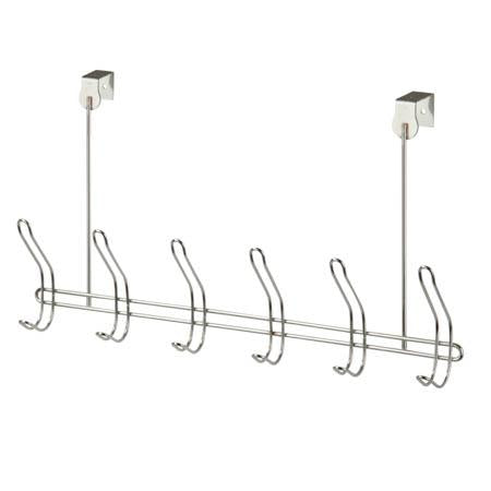 Over-The-Door 6-Hook Rack