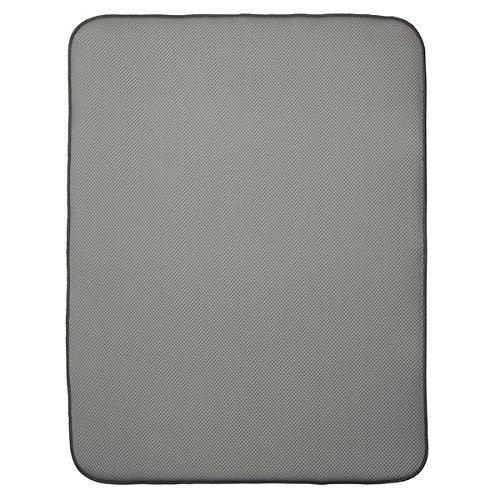 InterDesign 41141 Solid Large 24" x 18" Mat Black