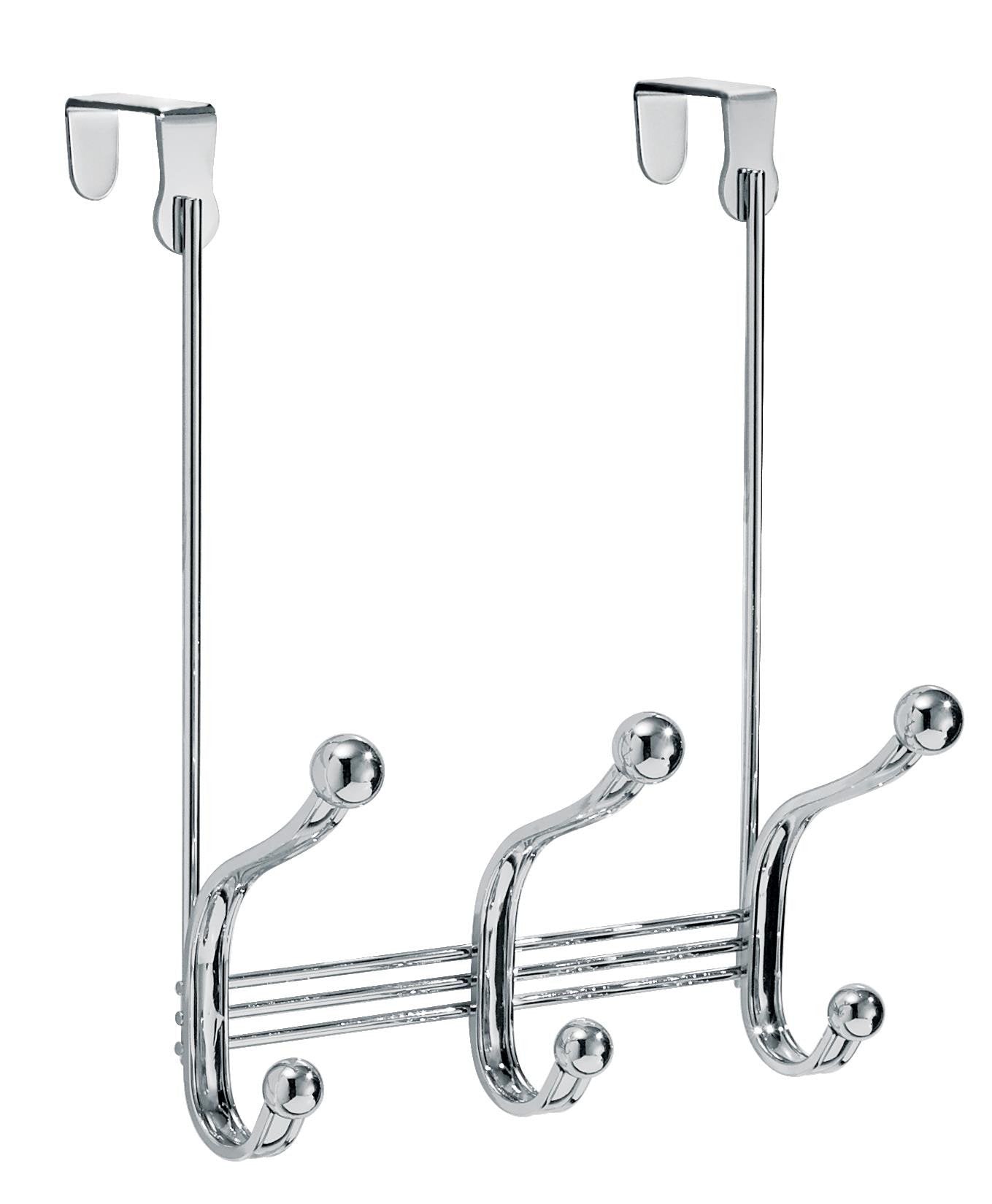 InterDesign York Lyra Over-the-Door Hook Rack