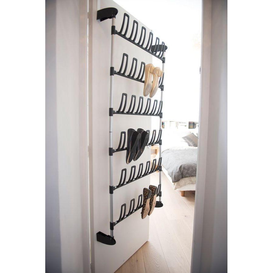 Compactor Home Angela 18 Pair Over the Door Shoe Rack